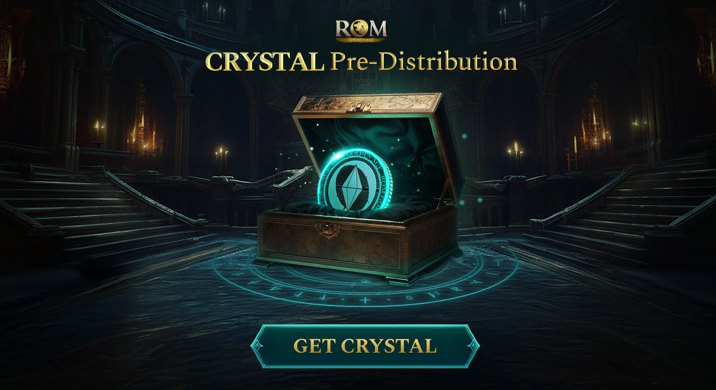 ROM: - 【CRYSTAL 代幣的事前流通更新時間為每日 08:00 (UTC+8)！】 大家好，這裡是《ROM: Golden Age ...