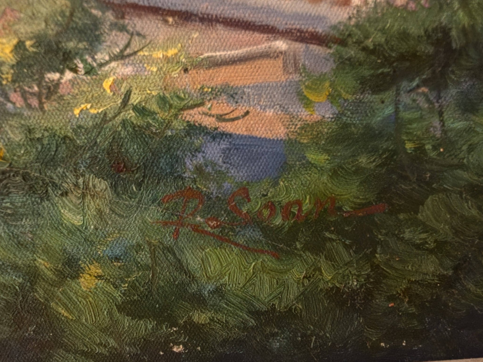 I purchased this about 10 years ago, foes anyone know the artist
