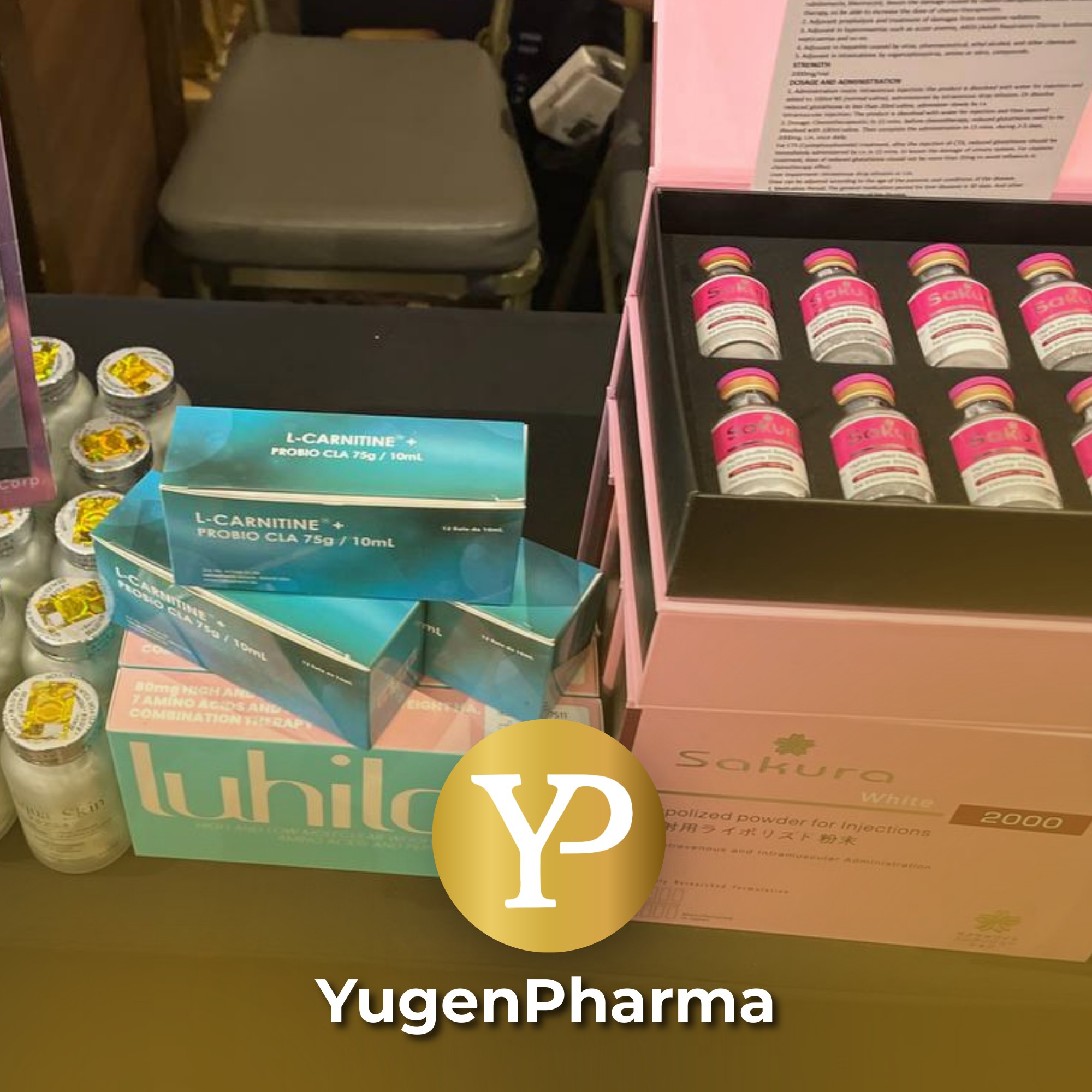 l carnitine probio cla 75g how to use Yugenpharma 幽玄 Tamanho:100 gramas (3,5 onças) KEM DƯỠNG 7DAY GLUTATHIONE ingredient_copper tripeptide