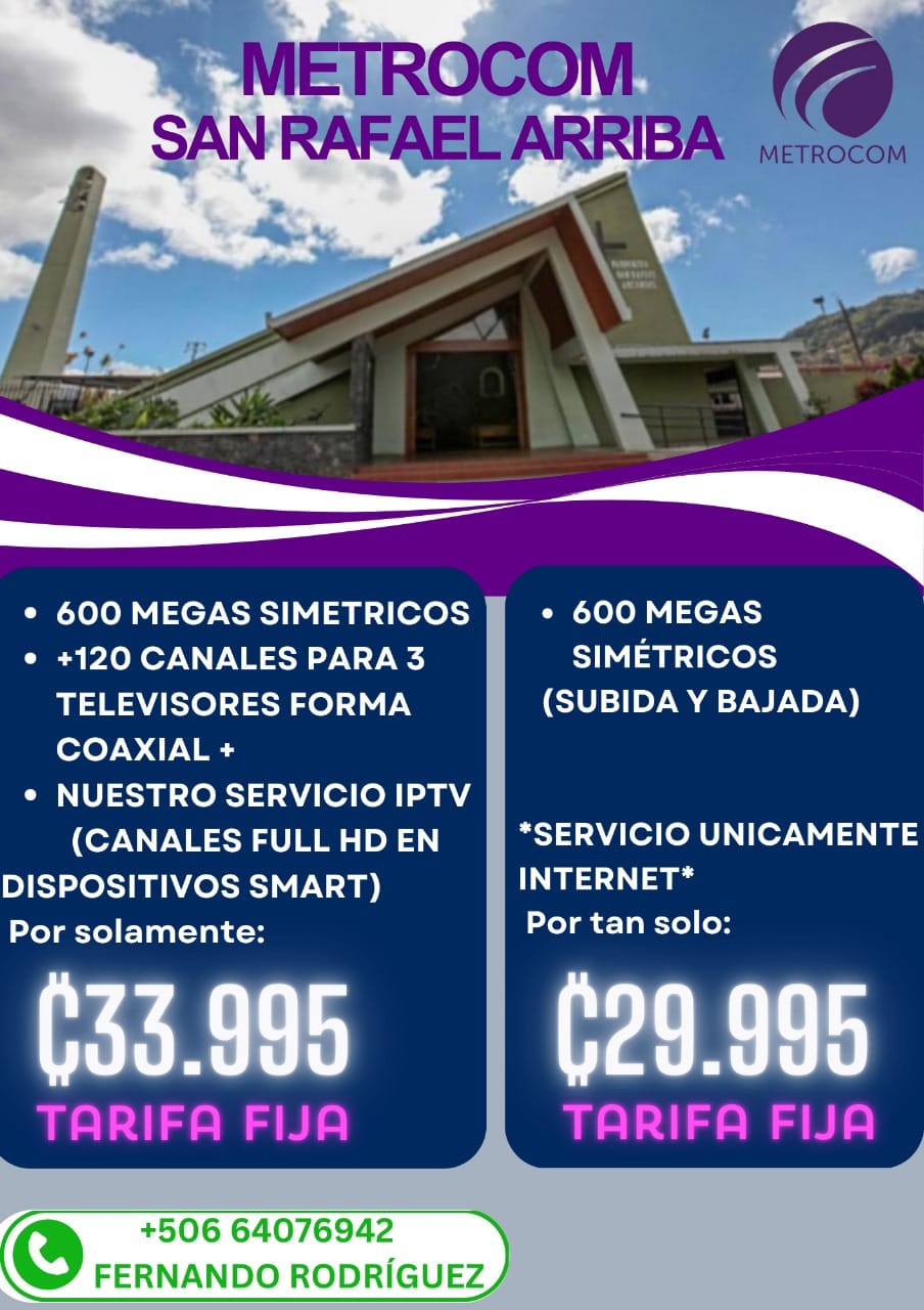 Metrocom Central Desamparados