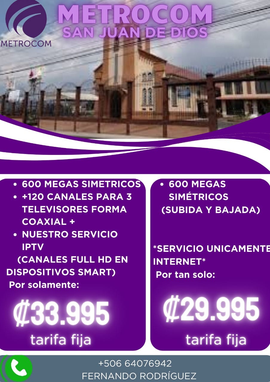 Metrocom Central Desamparados