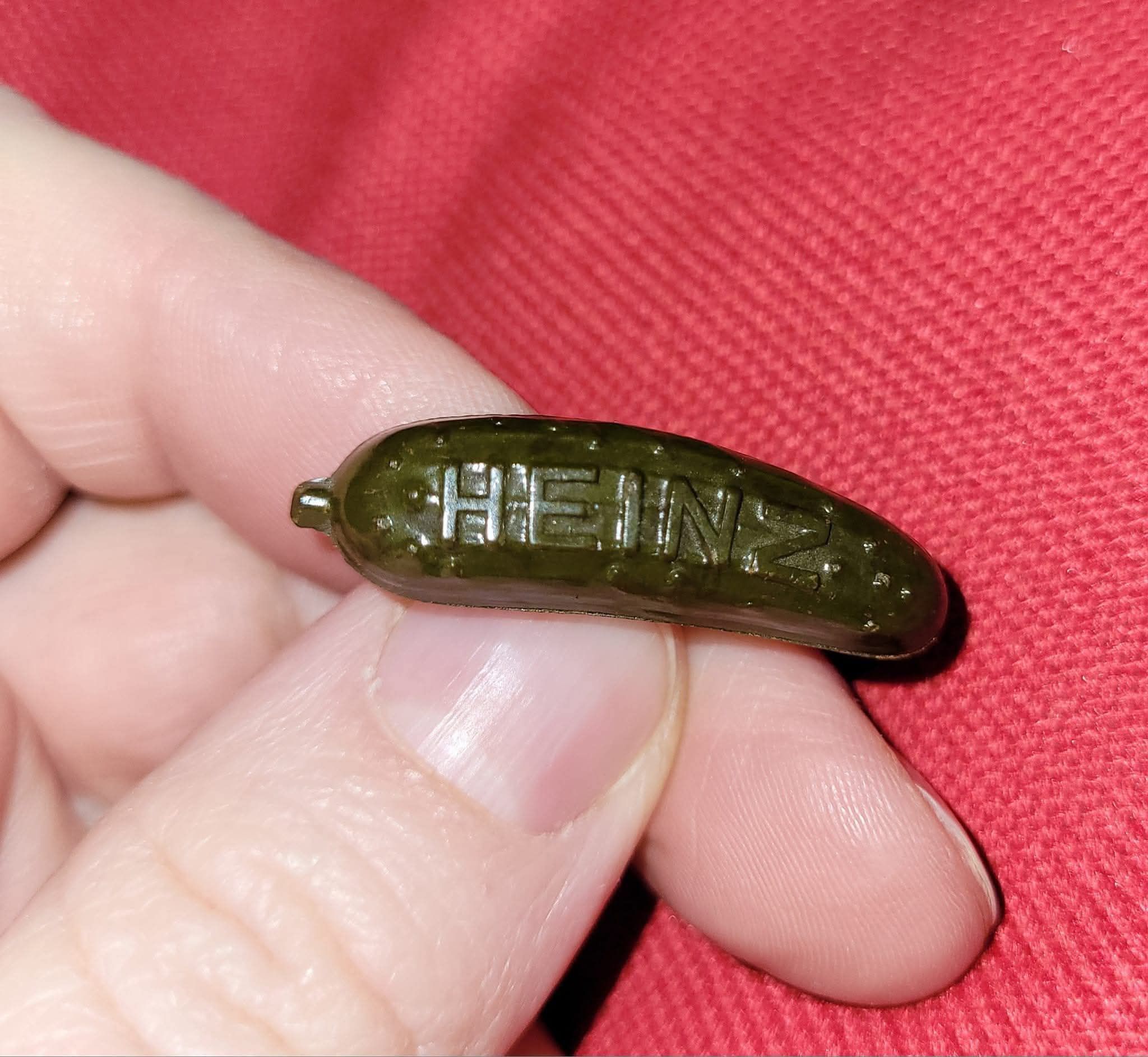 Found a pickle shaped like Pikachu