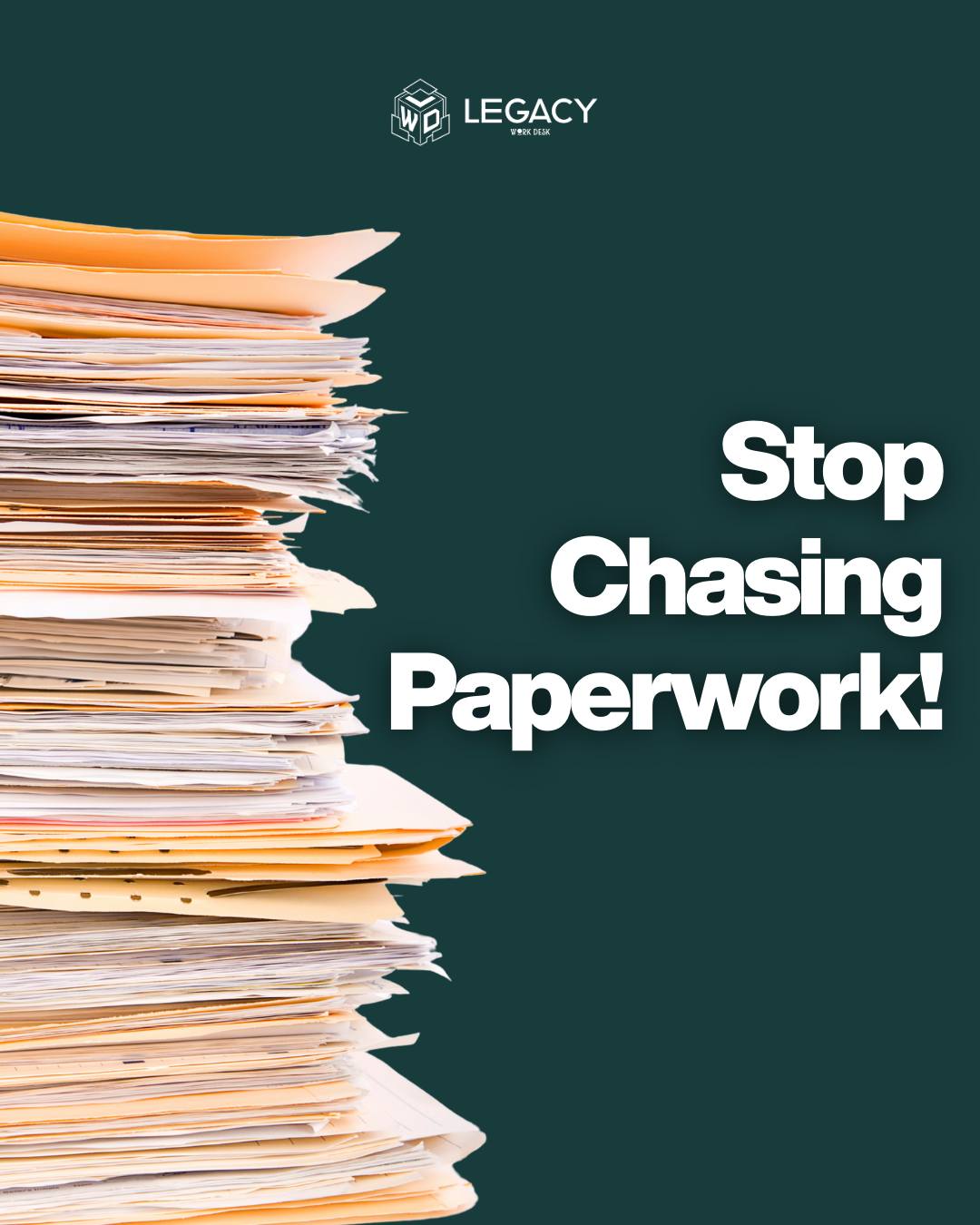 Legacy - Too much admin work is slowing down your sales. Filing ...
