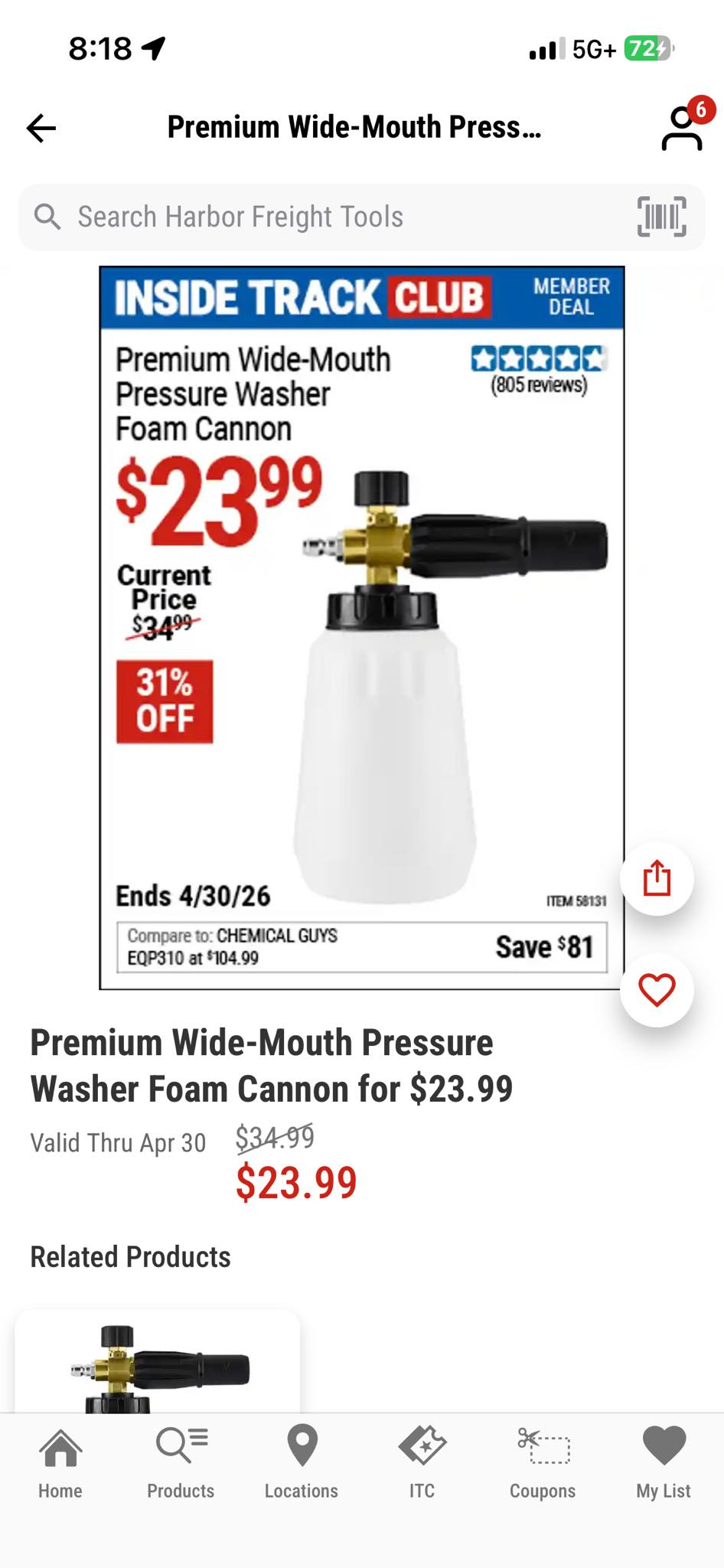 New Labocosmetica Foam Cannon!