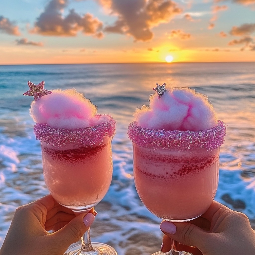 How to make a cotton candy cosmos cocktail