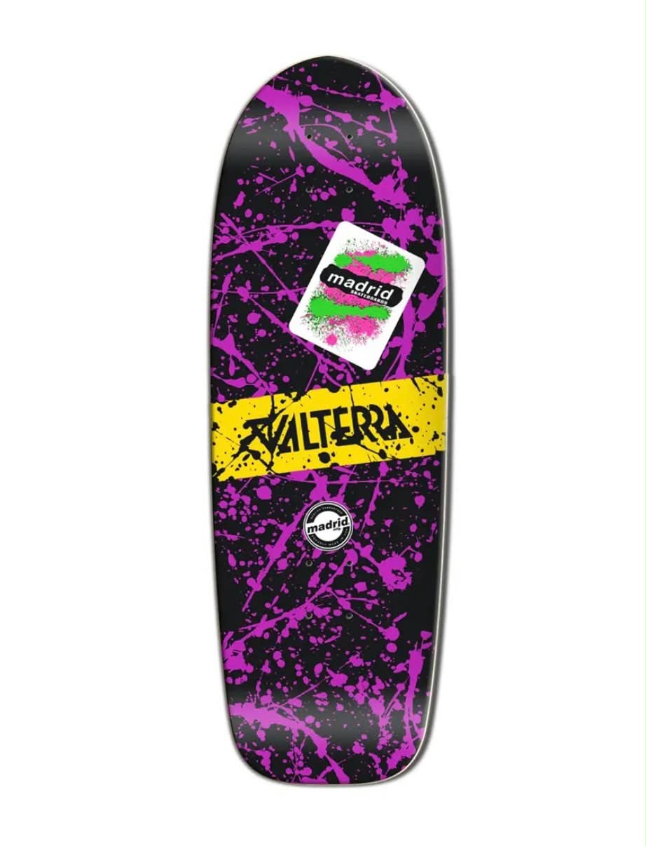 Should I use vintage Madrid sticker on skateboard?