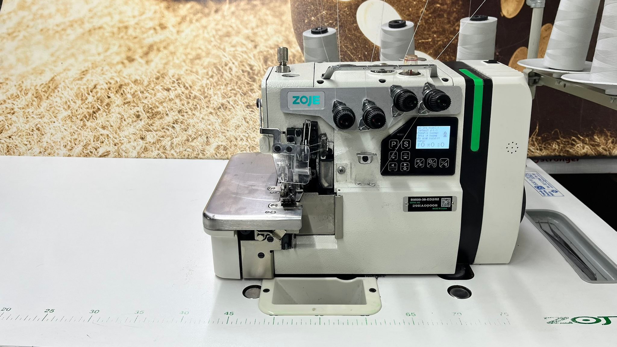 🧵ZOJE GREEN SERİSİ 5 İP OVERLOK