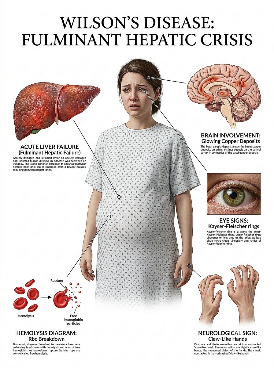 Wilson's disease: toxic copper buildup in the body