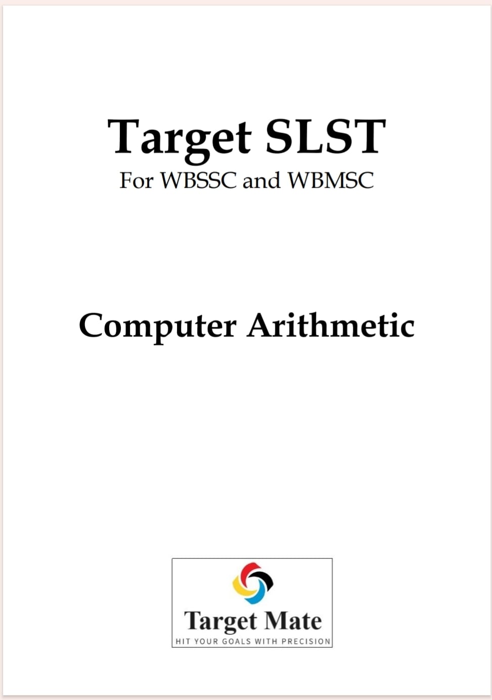 SLST Computer Science / Application | Kolkata