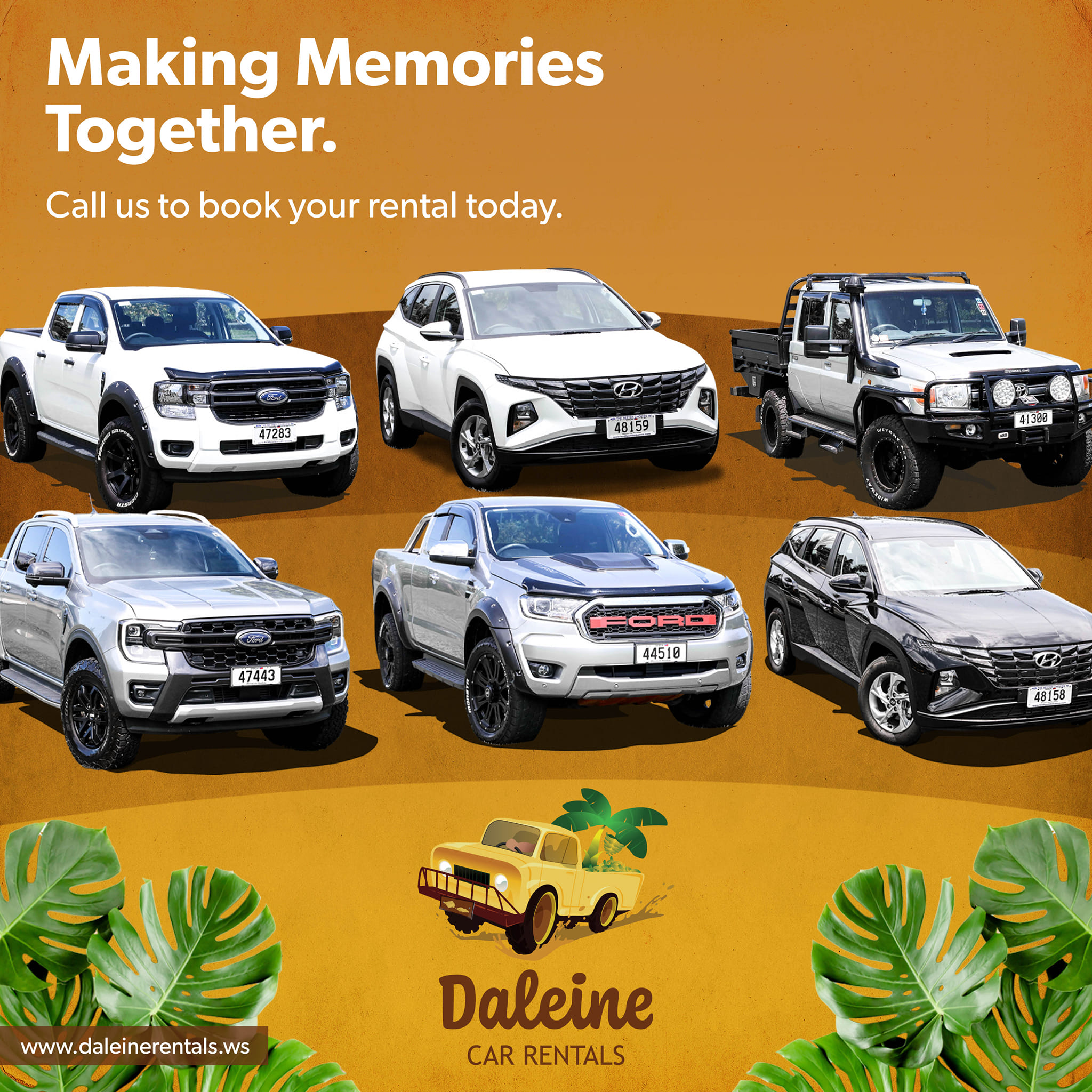 Daleine Car Rentals | Apia Samoa
