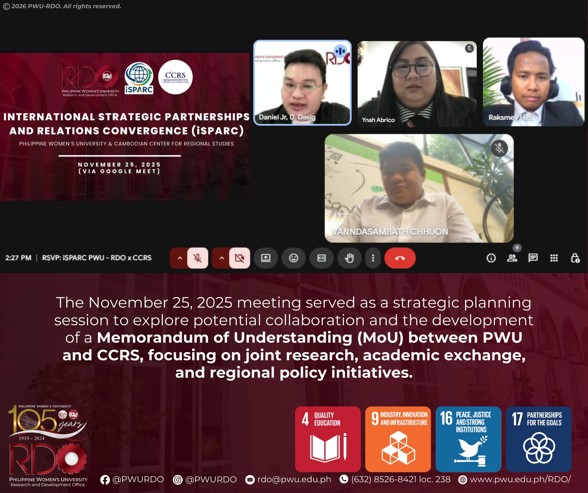 Philippine Women's... - Philippine Women's University - PWU