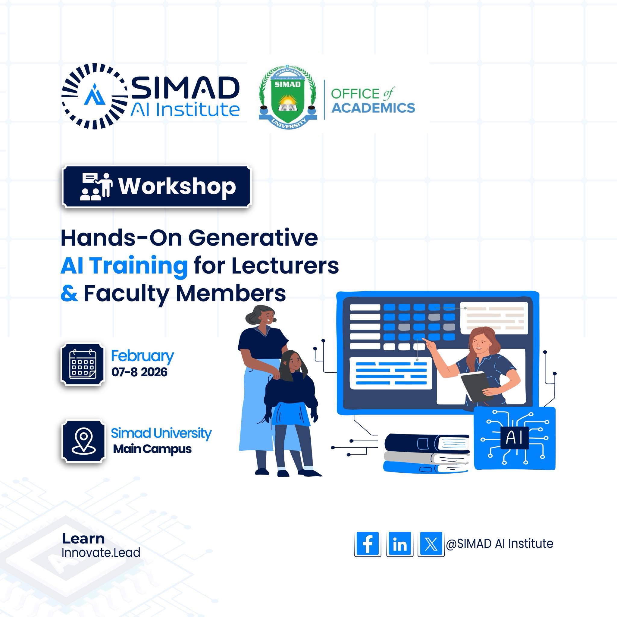 𝗦𝗜𝗠𝗔𝗗 𝗔𝗜 𝗜𝗡𝗦𝗧𝗜𝗧𝗨𝗧𝗘, in collaboration... - SIMAD AI Institute | Facebook