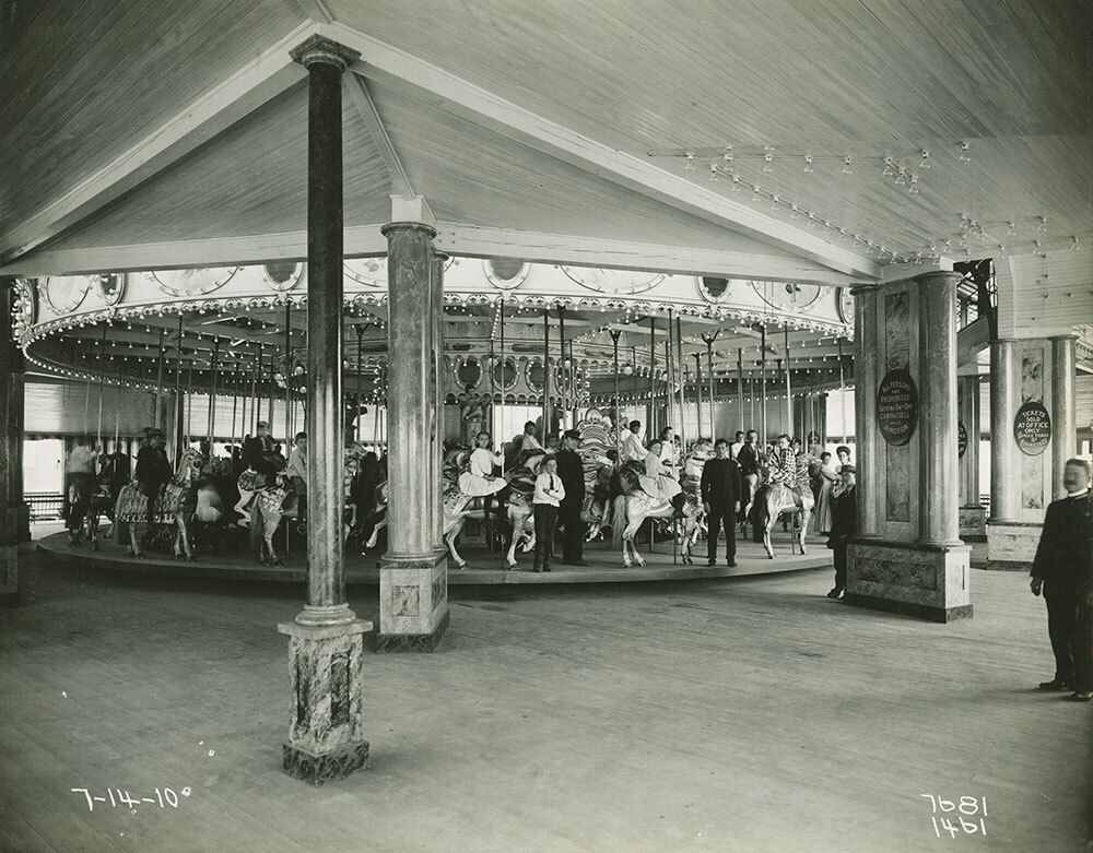 🎠 The carousel is gone. The roof collapsed decades ago. But the