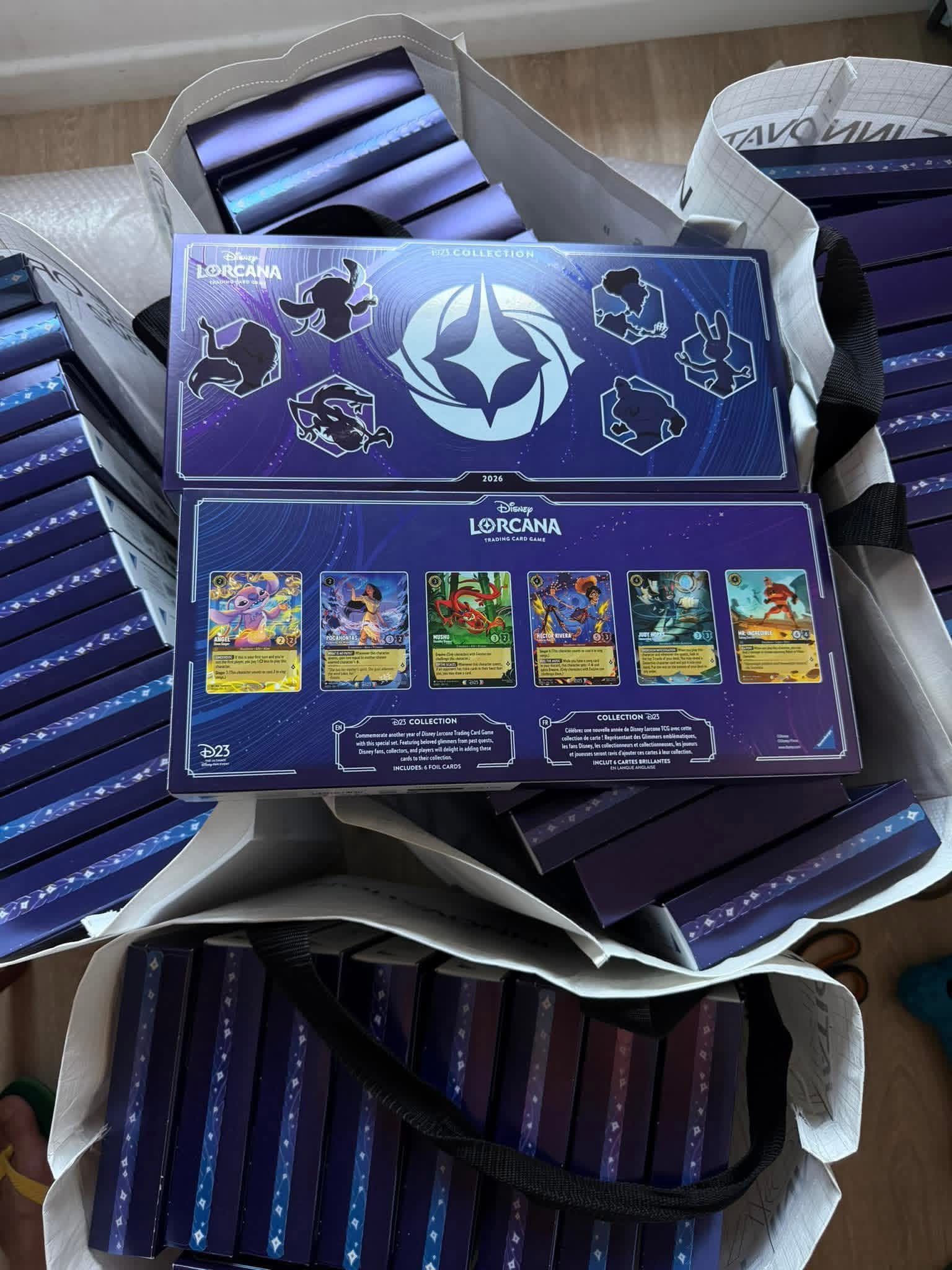 Disney Lorcana TCG D23 set arrived sealed from eBay