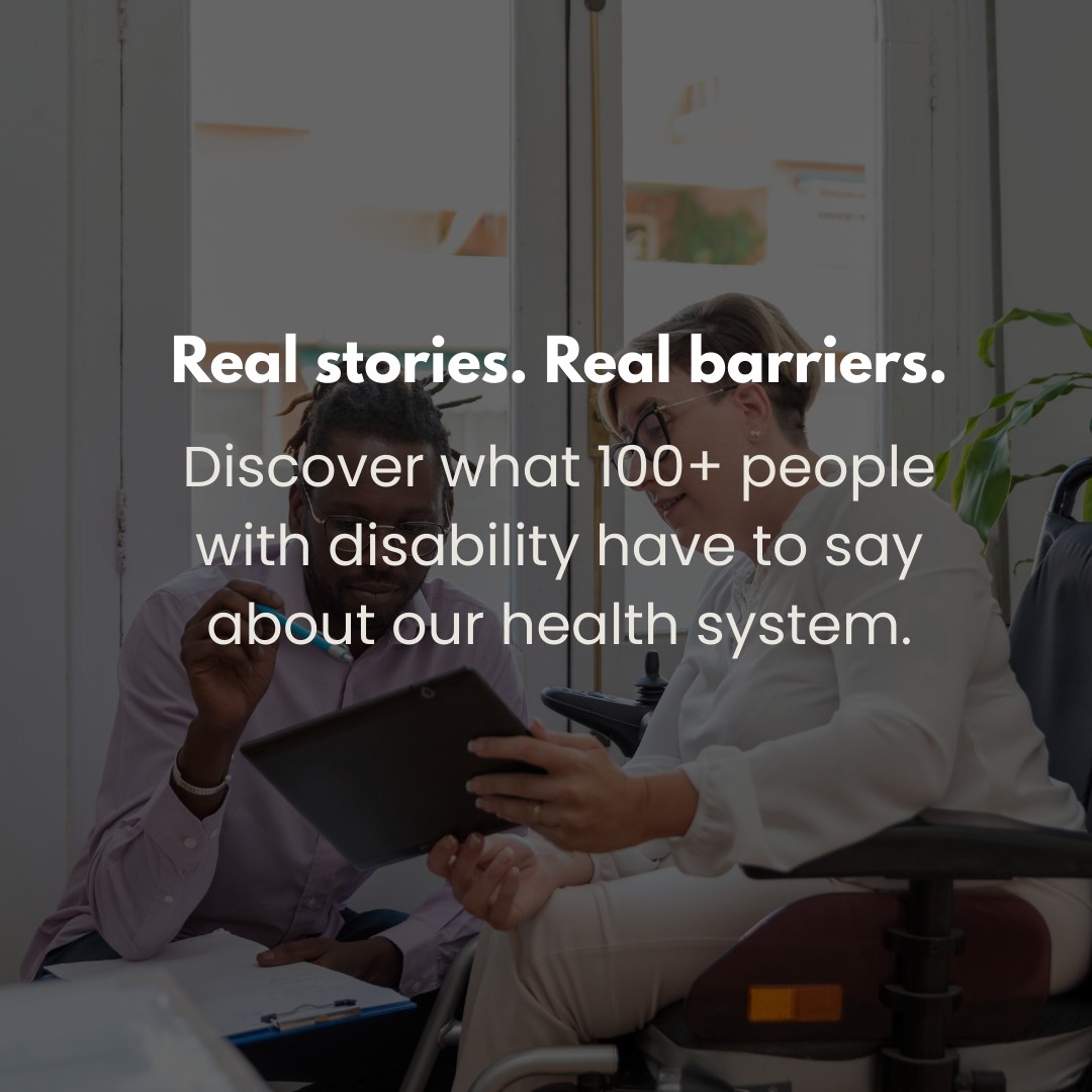 Beyond - How do people with disability really experience our health ...