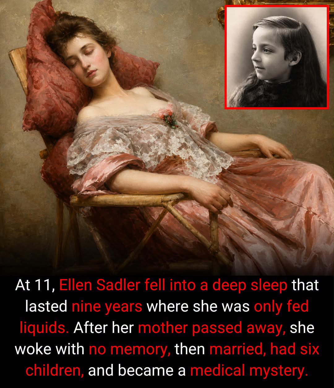 Girl sleeps for nine years mysteriously