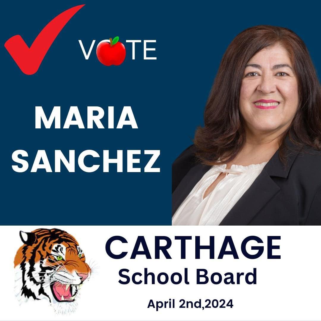 Maria Sanchez 4 Carthage School Board