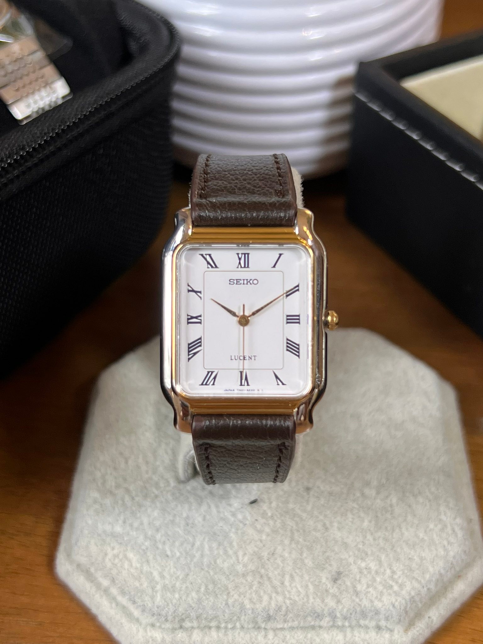 SOLD! Rare Vintage Seiko Lucent Tank Watch -Movement: Quartz -Ref 