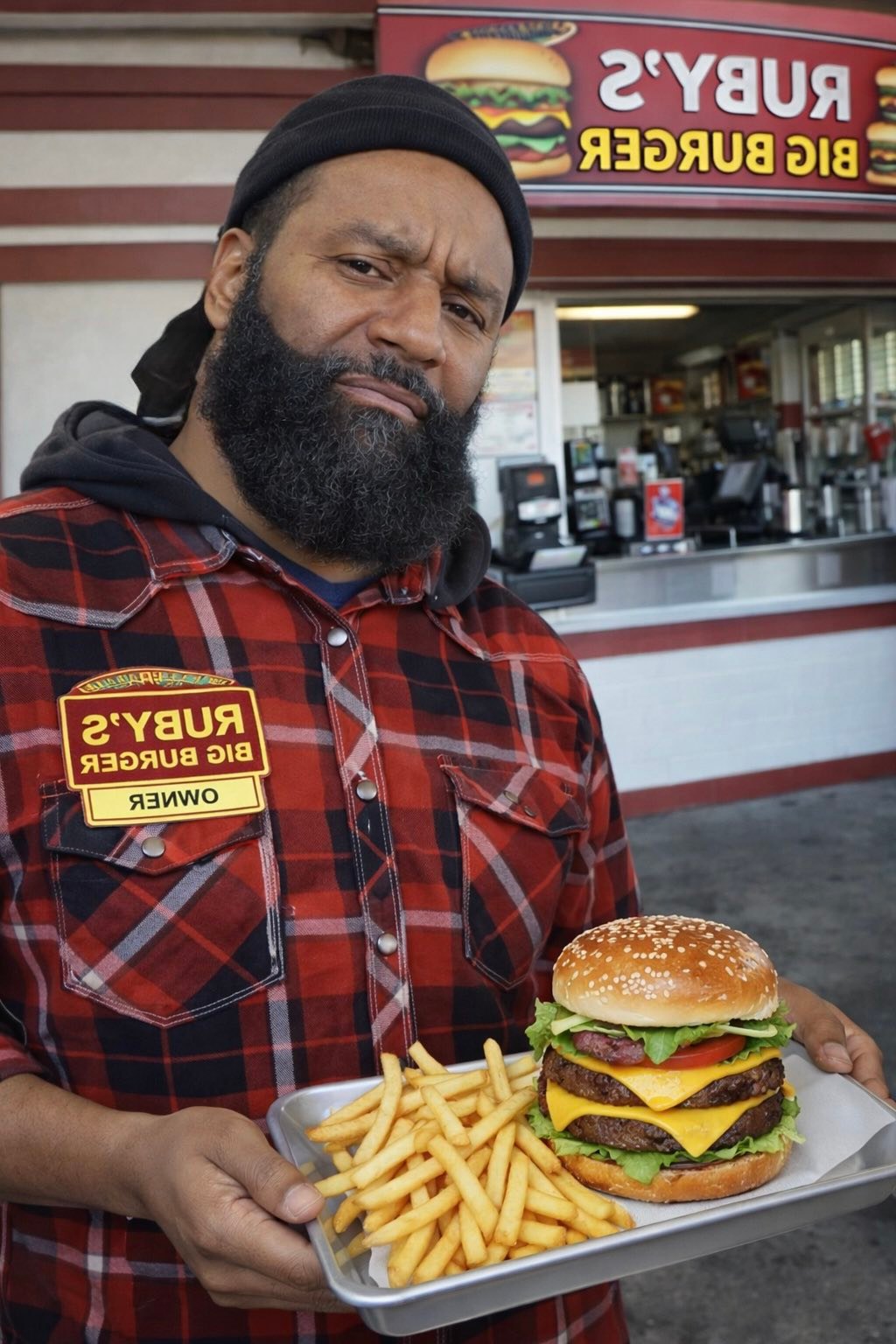 Ruby’s Big Burger added a new photo. - Ruby’s Big Burger