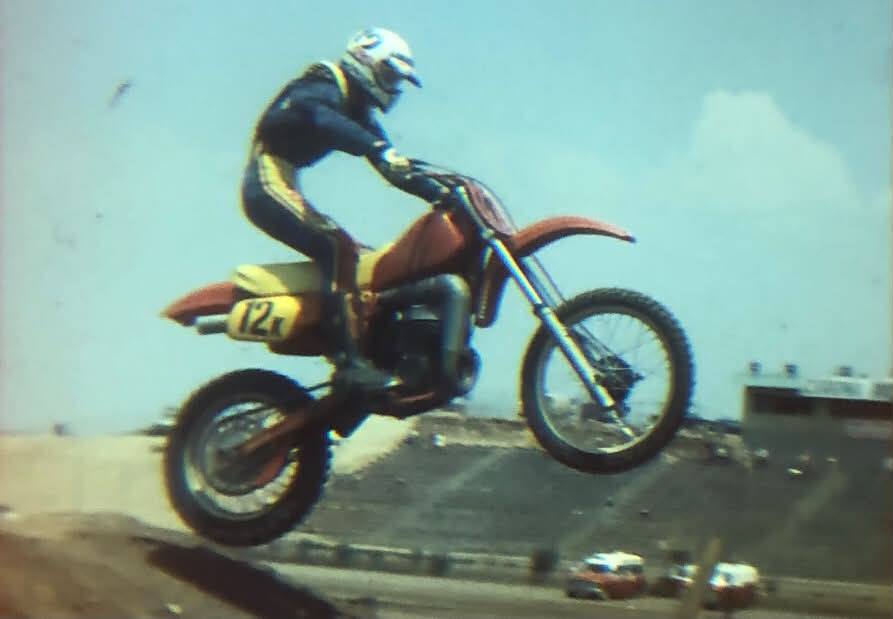 Riding a 1983 Maico 250 at Corona Raceway at 15 years old
