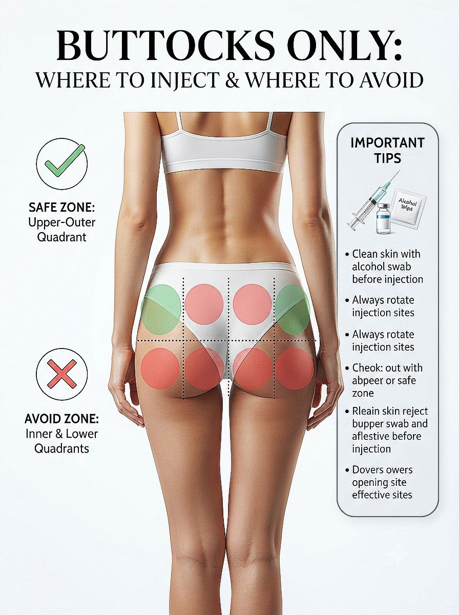 How to Safely Administer Intramuscular Injections in the Gluteal Area