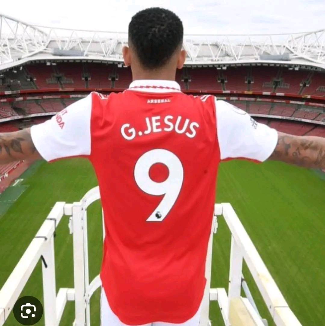 Arsenal's number 9 jersey
