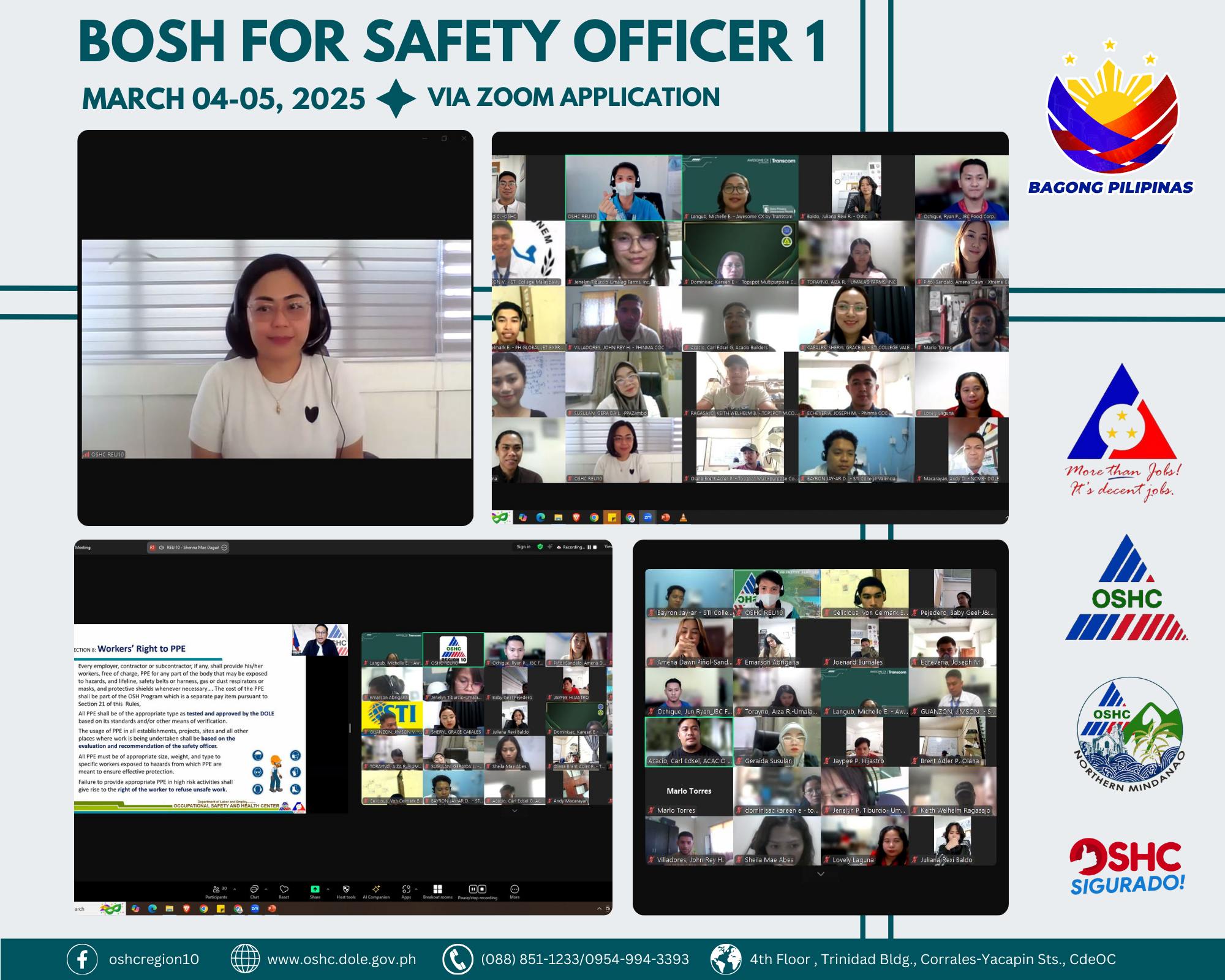 OSHC - 𝐁𝐀𝐓𝐂𝐇 𝟏 𝐂𝐎𝐍𝐆𝐑𝐀𝐓𝐔𝐋𝐀𝐓𝐈𝐎𝐍𝐒 The OSHC REU 10 congratulates everyone ...