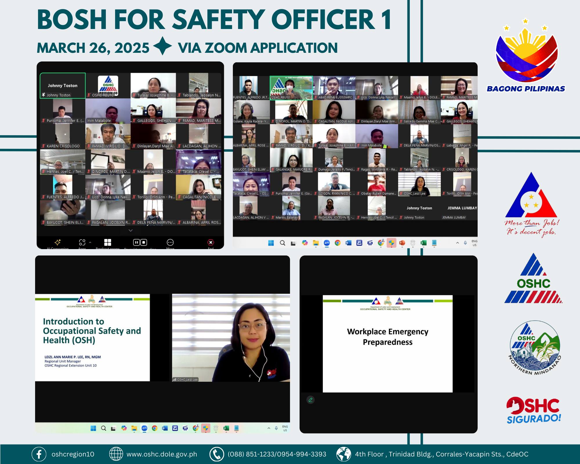 OSHC - 𝐁𝐀𝐓𝐂𝐇 𝟓 𝐂𝐎𝐍𝐆𝐑𝐀𝐓𝐔𝐋𝐀𝐓𝐈𝐎𝐍𝐒 The OSHC REU 10 congratulates everyone ...
