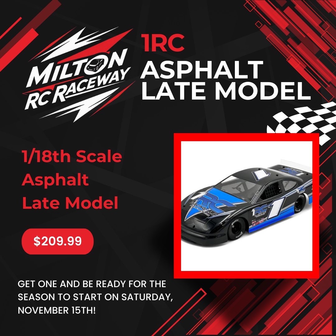Enjoy watching Asphalt Late Models... - Milton RC Raceway | Facebook