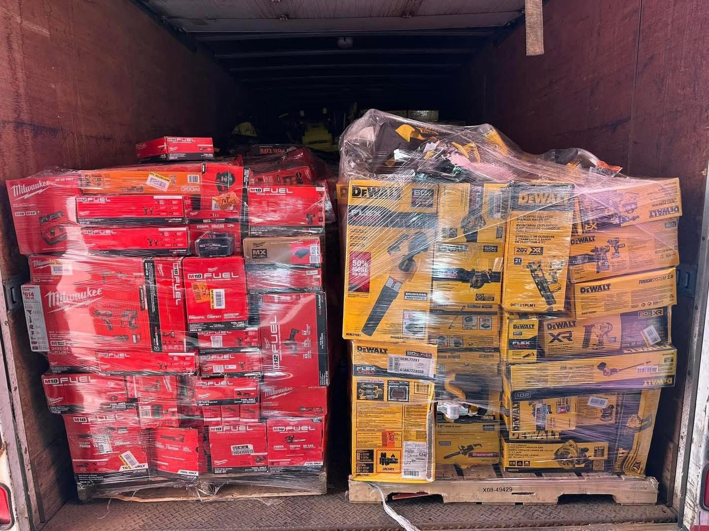TOOL PALLETS AVAILABLE! Need quality tools at great prices? Our