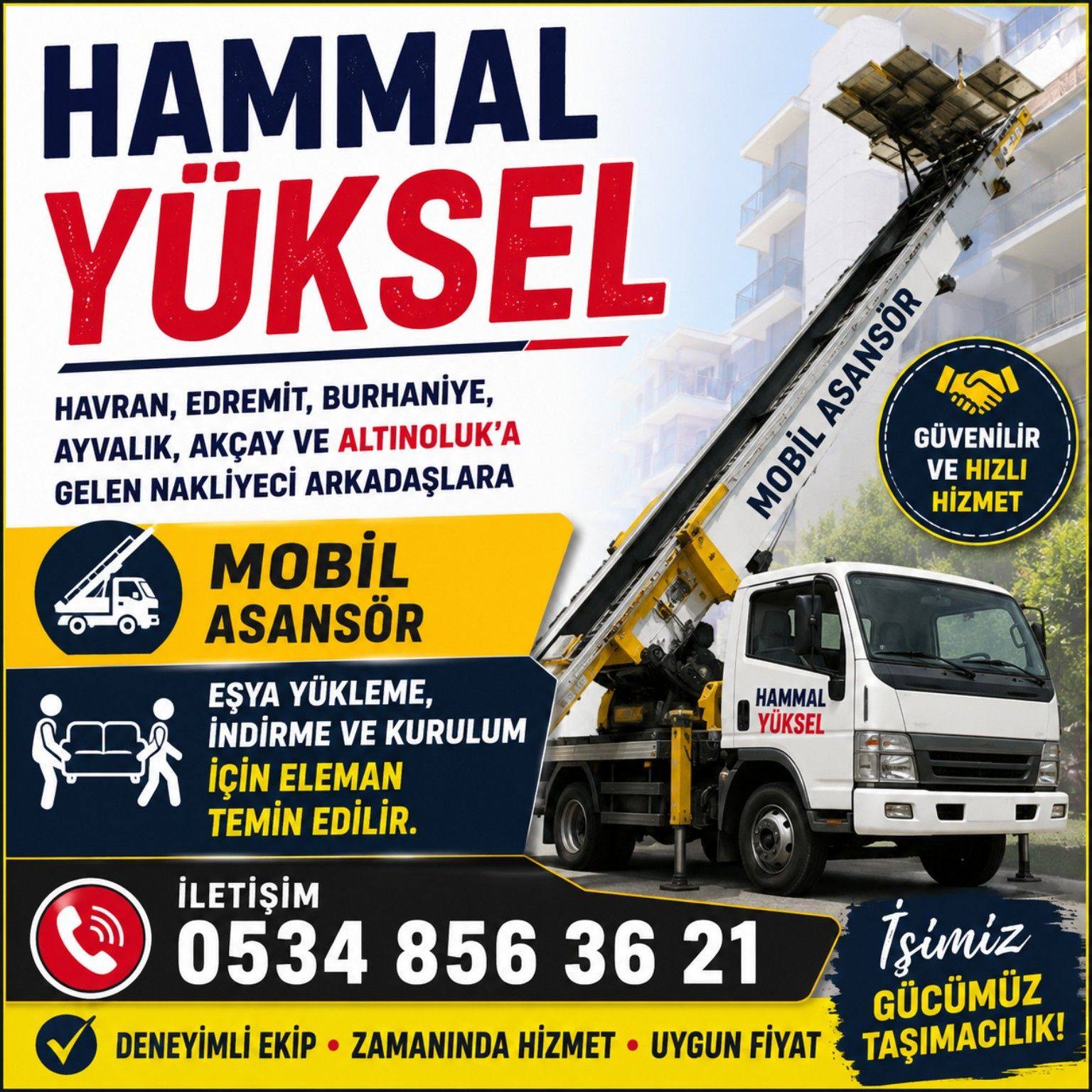 EVDEN EVE NAKLİYAT İŞ İLANLARI