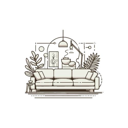 Give your living room a modern, comfortable look with this charcoal ...
