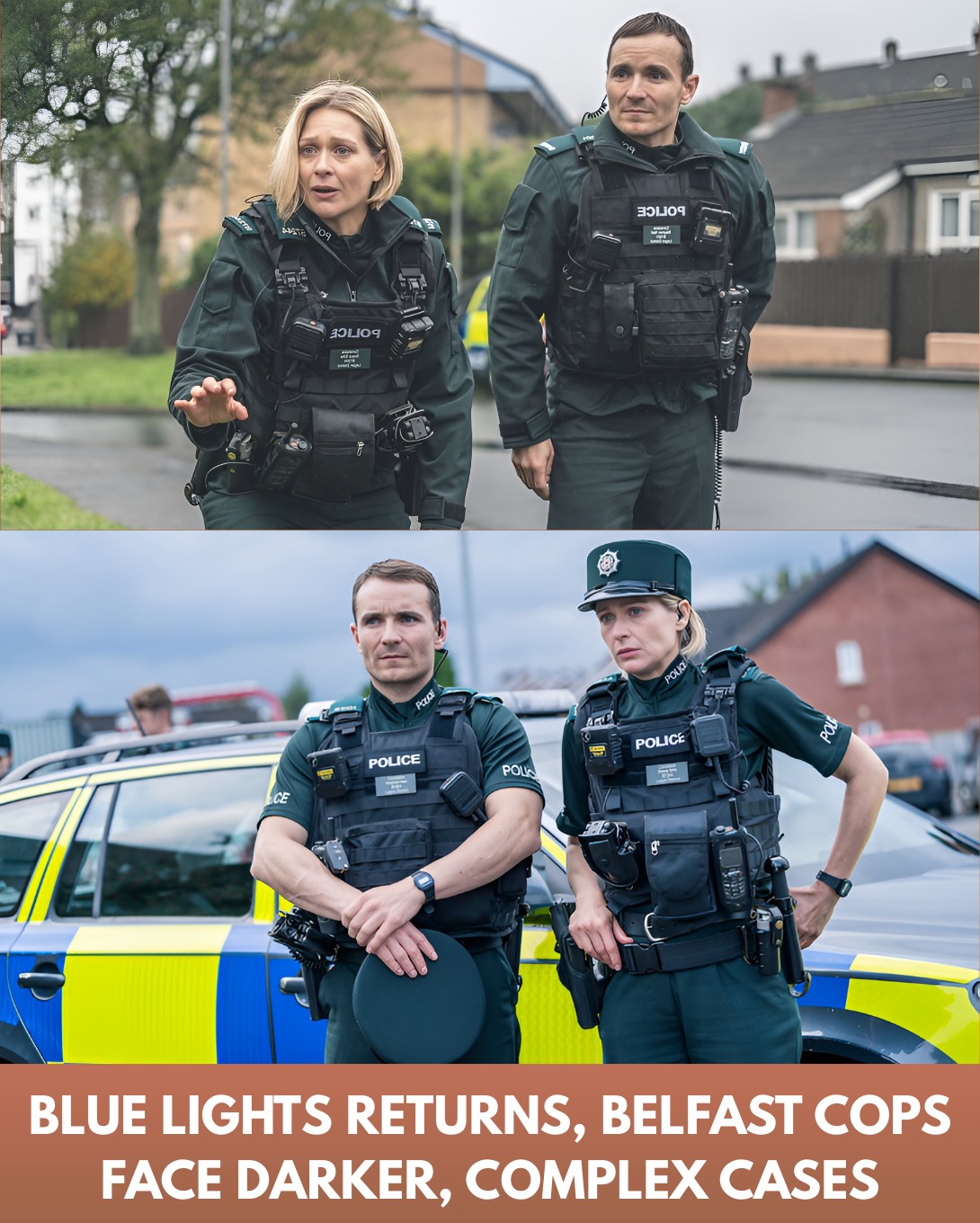 Pge - The acclaimed BBC Northern Irish drama Blue Lights returned for a ...