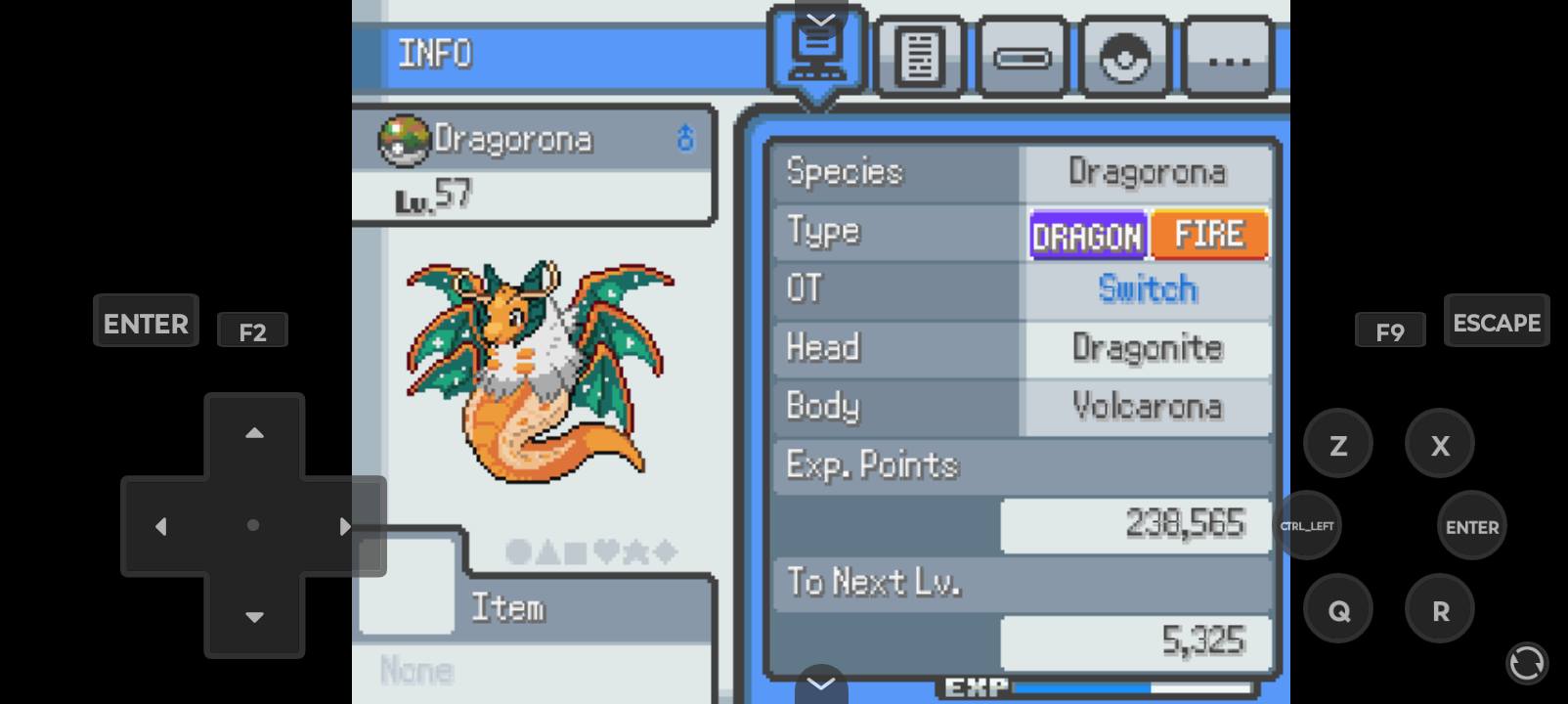 Preparing team for gym 8 in Infinite Fusion