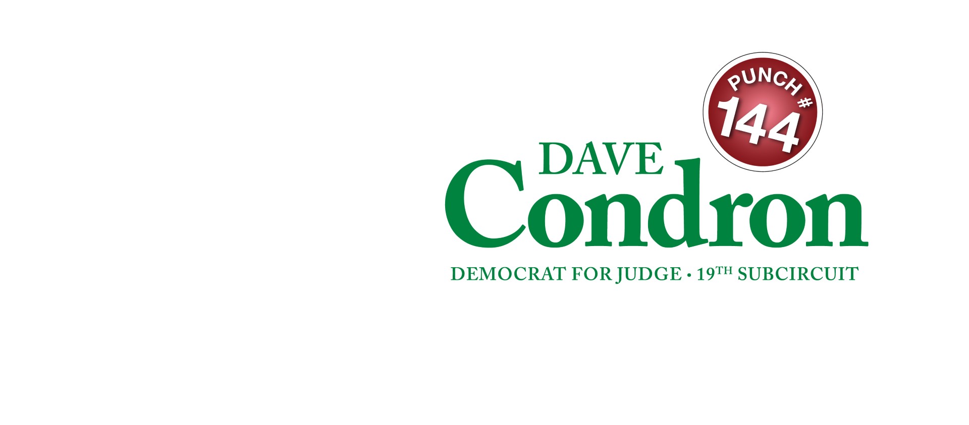 Dave Condron for Judge | Chicago IL