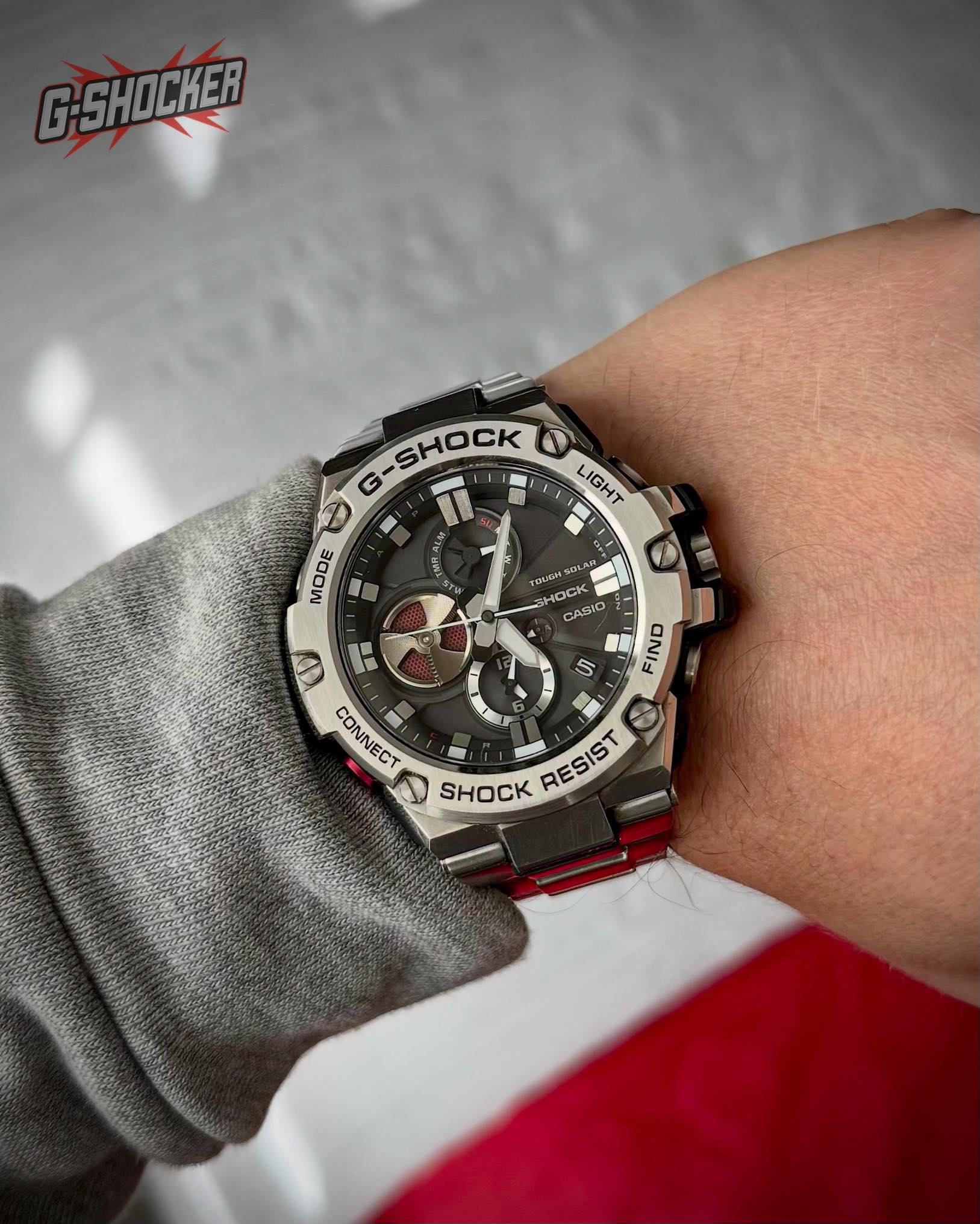 G-Shock GST-B100 is built like a tank and weighs almost as much ?
