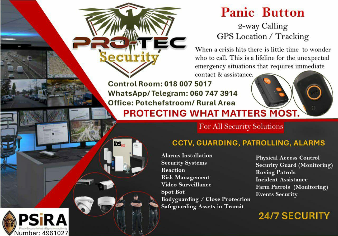 Pro Tec Security | Potchefstroom