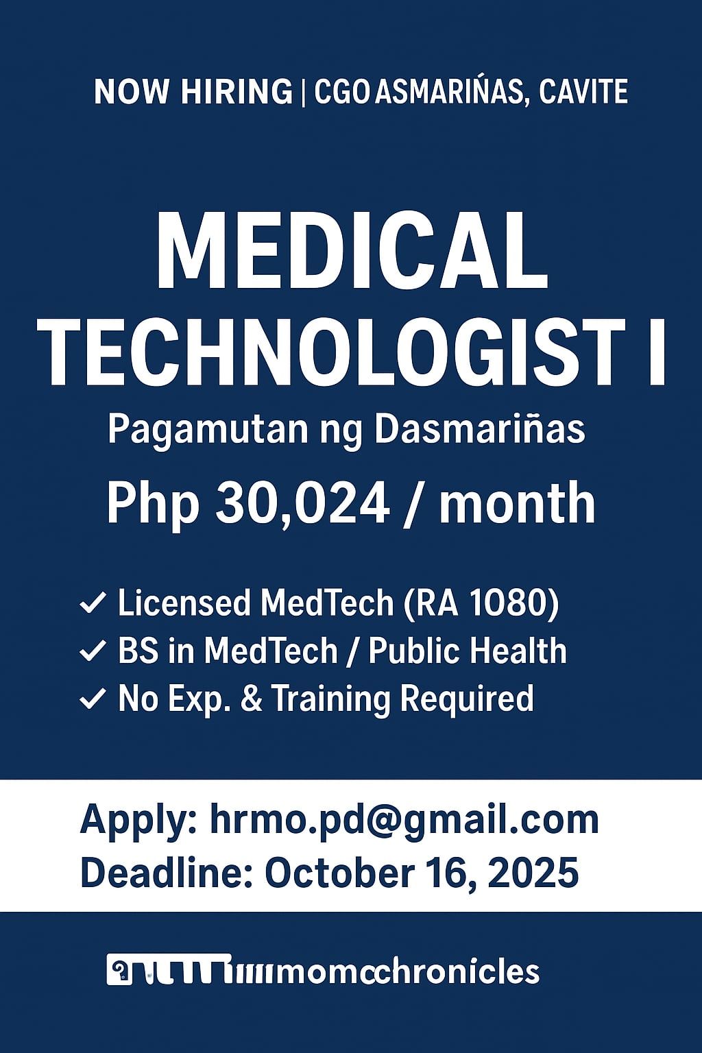 📌 HIRING ALERT! CGO... - HR Ash Government Jobs Ph | Facebook