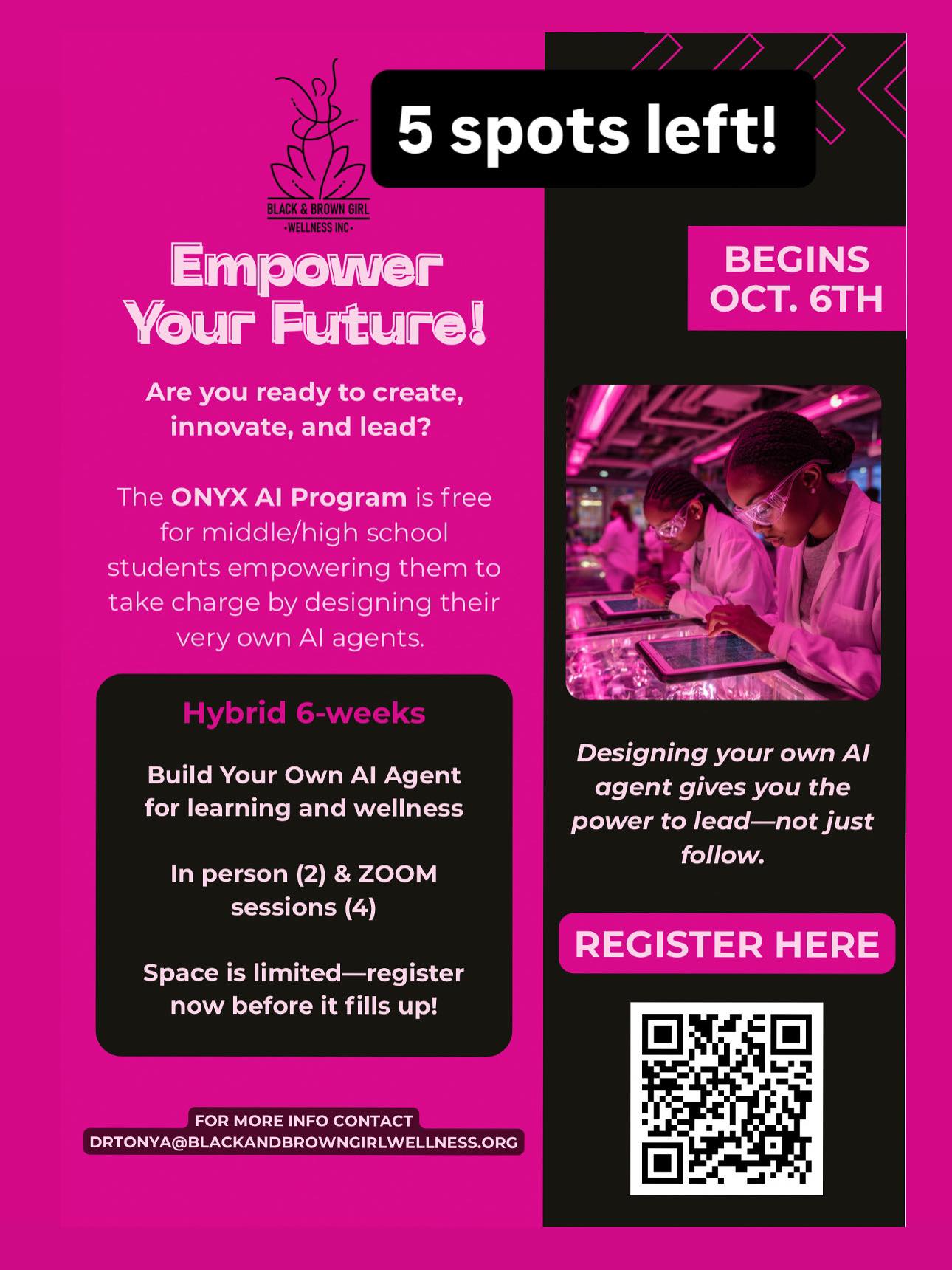 Black - 🚨 Only 5 spots left 🚨 The ONYX Program launches October 6. High ...