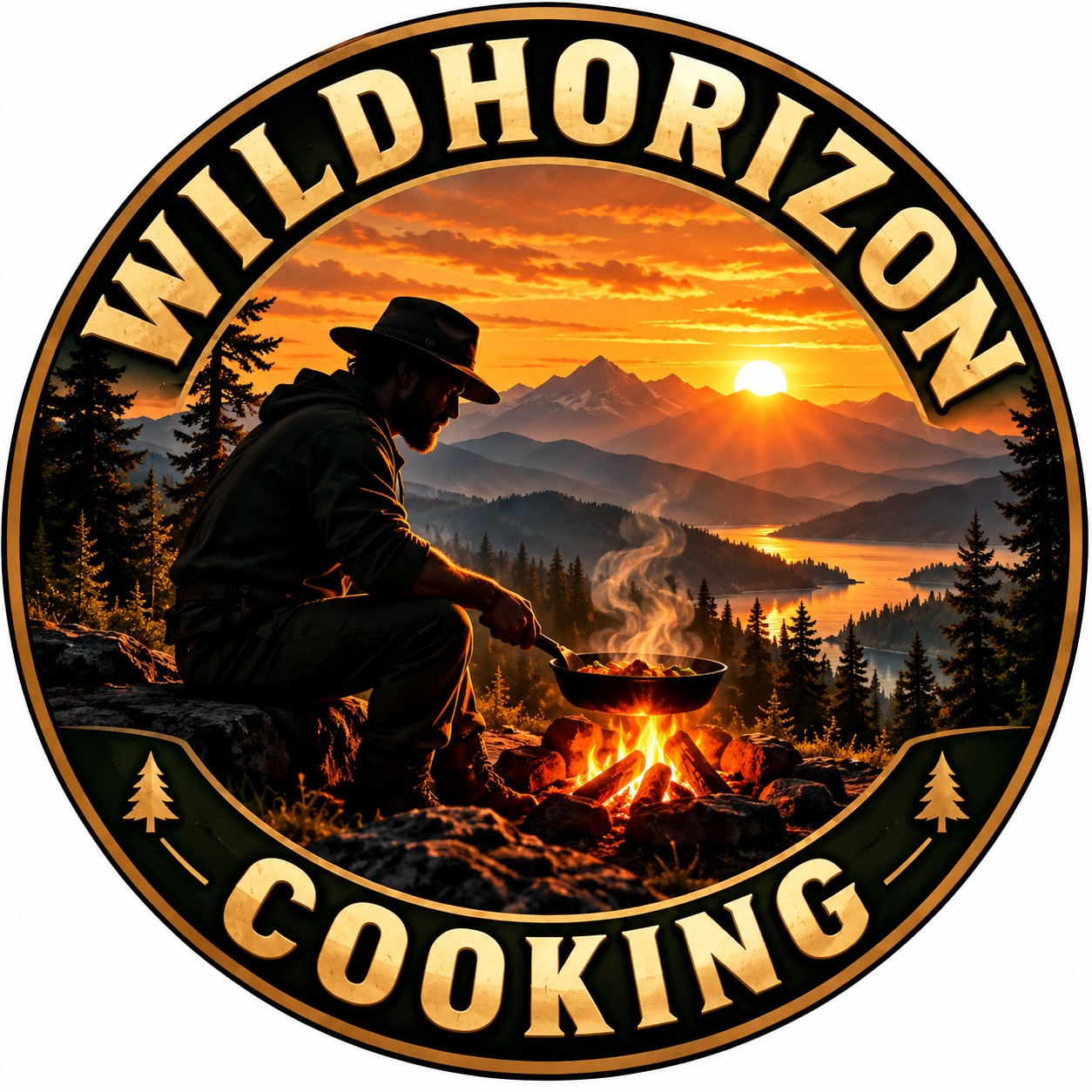 Outdoor cooing asmr #outdoor #cooking #asmr | Wild Horizon Cooking