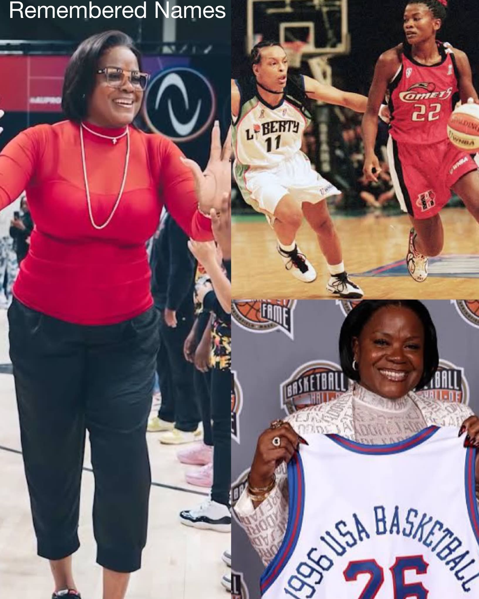Sheryl Swoopes was the first women's player to get her own