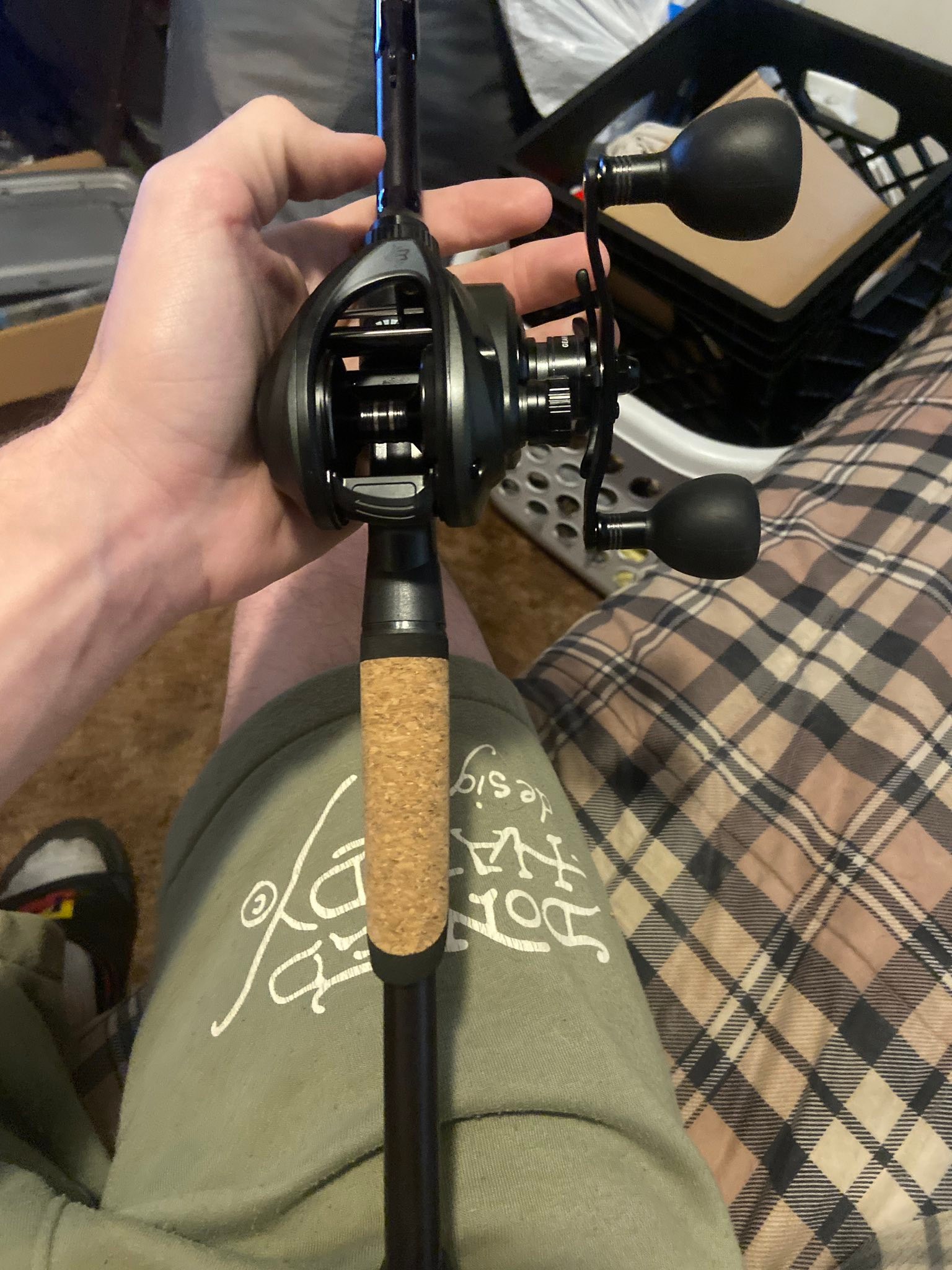 baitcasting reel vs Bass Pro Shops • XPS BALSA FISHING LURE with 3D Eyes • BROWN DRIP bodied perch profile Extreme Sibling:ambassadeur-baitcast-reel Color:Pearl Chartreuse Belly Abu Garcia Ambassadeur C3-6500