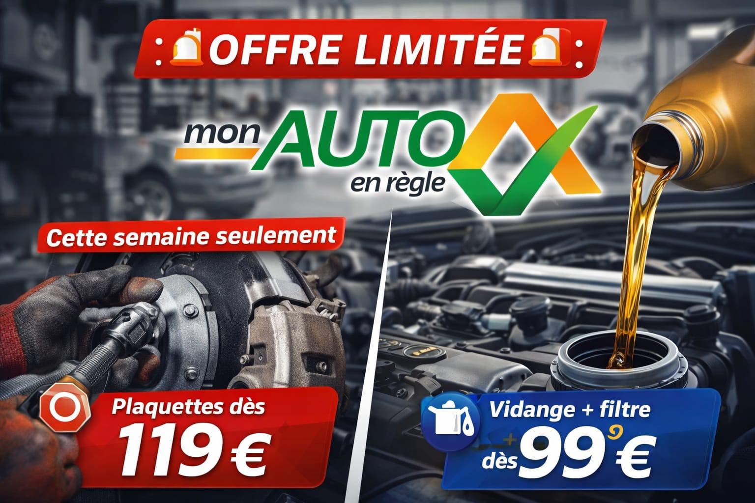 💥 OFFRES DE LA SEMAINE 💥 🛑 FORFAIT... - Mon Auto En Règle | Facebook