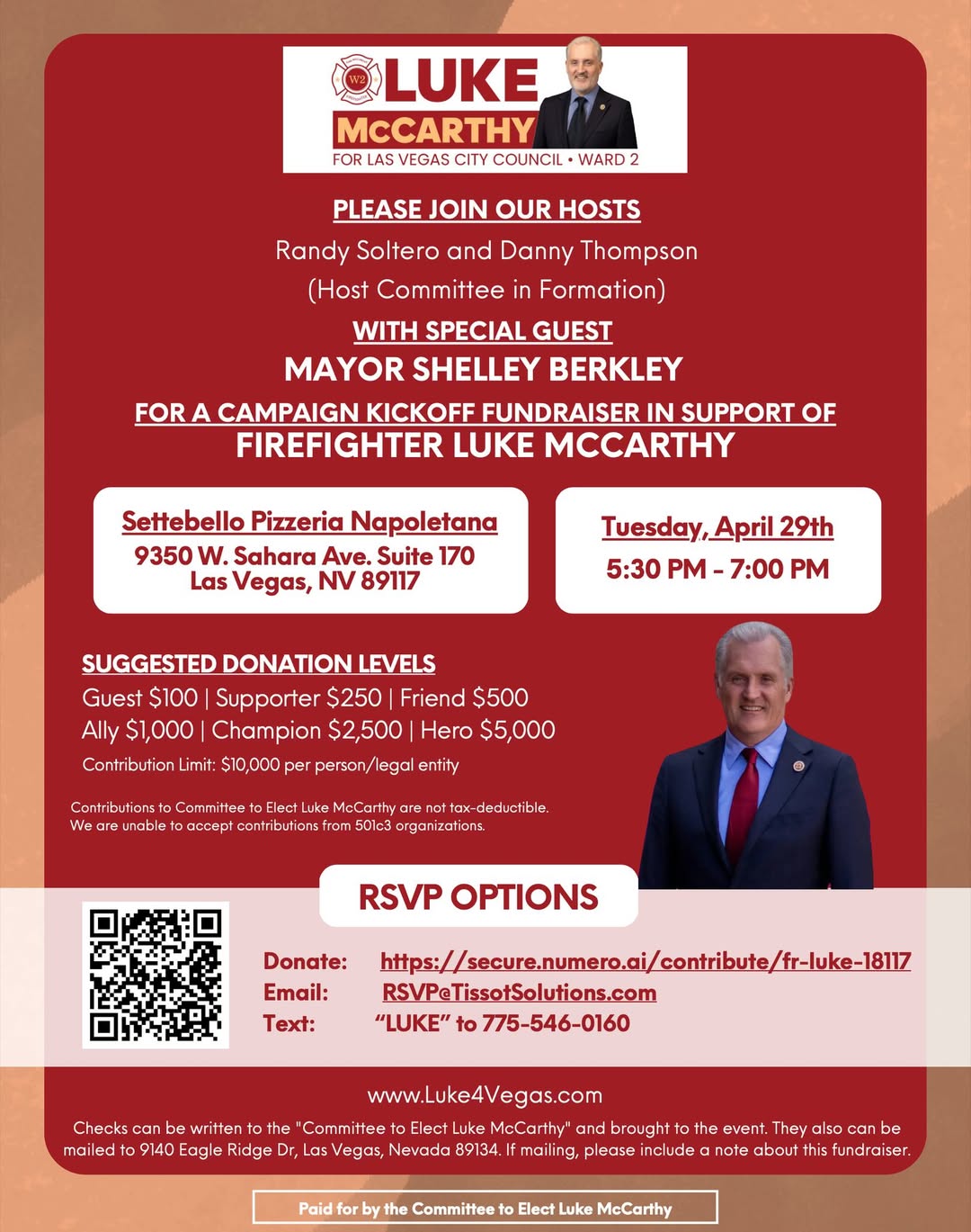 Luke McCarthy for Las Vegas City Council, Ward 2