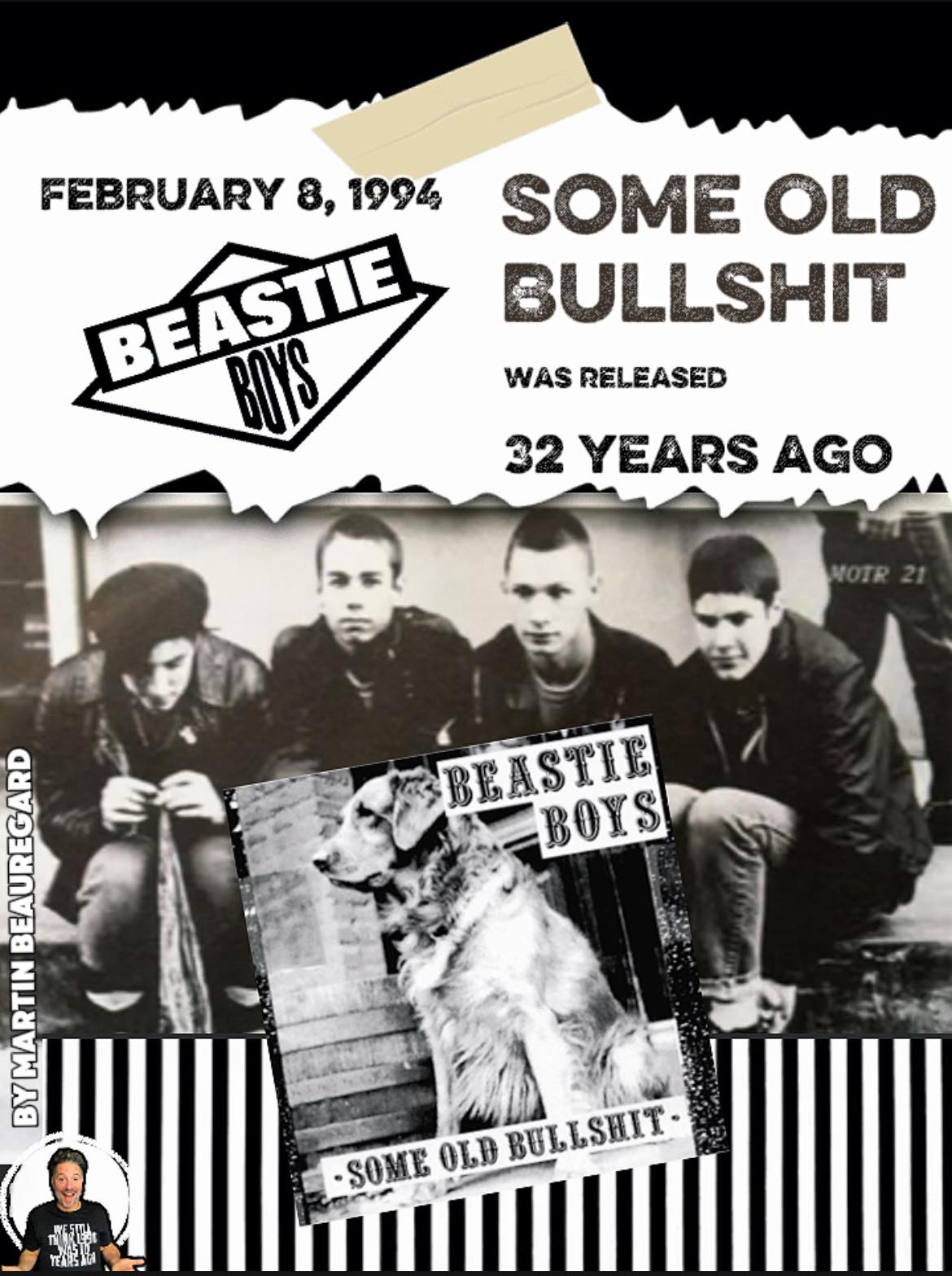 Fred's Record of the Day! Some Old Bullshit by Beastie Boys