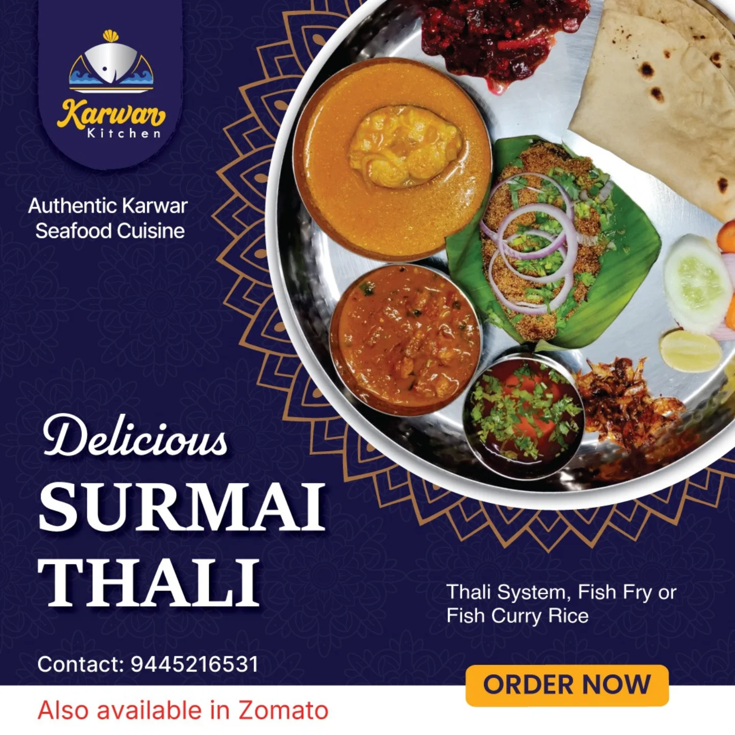 Authentic Karwar Surmai Thali... - Karwar kitchen Vimannagar | Facebook