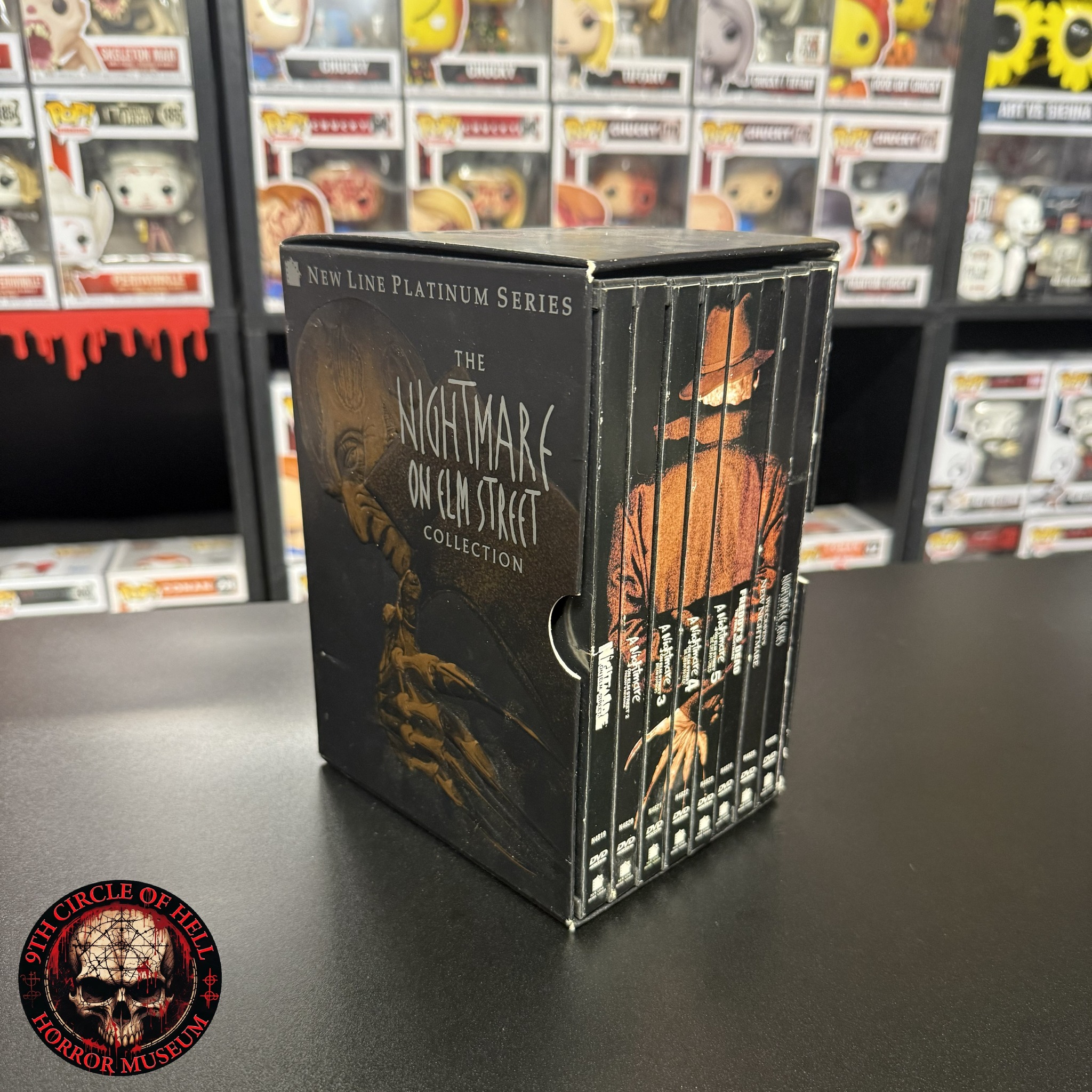 NIGHTMARE LIVE DVD 9点セット Nightmare on Elm Street DVD box set with 3D glasses and art book
