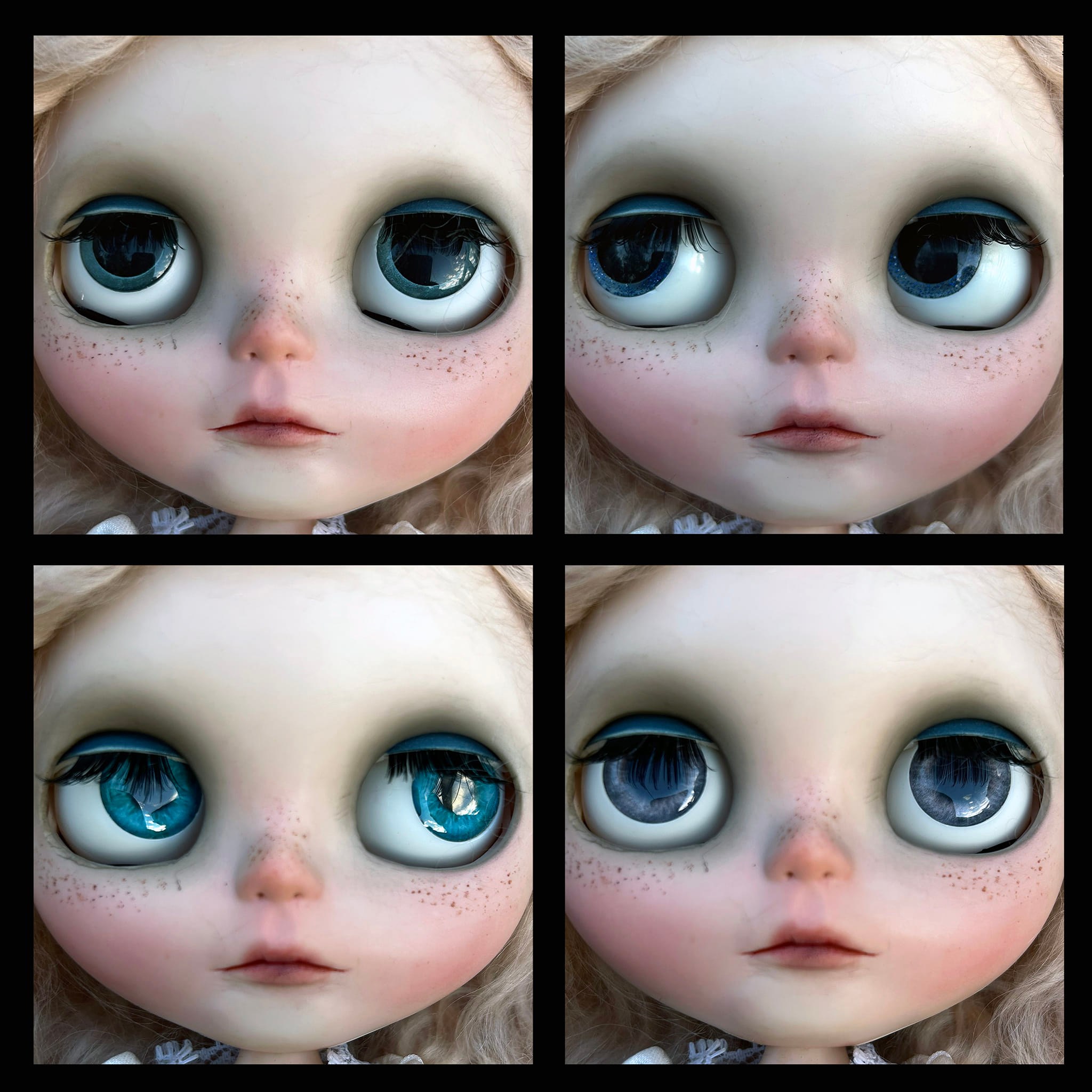 Original custom Blythe doll by famous Japanese artist B