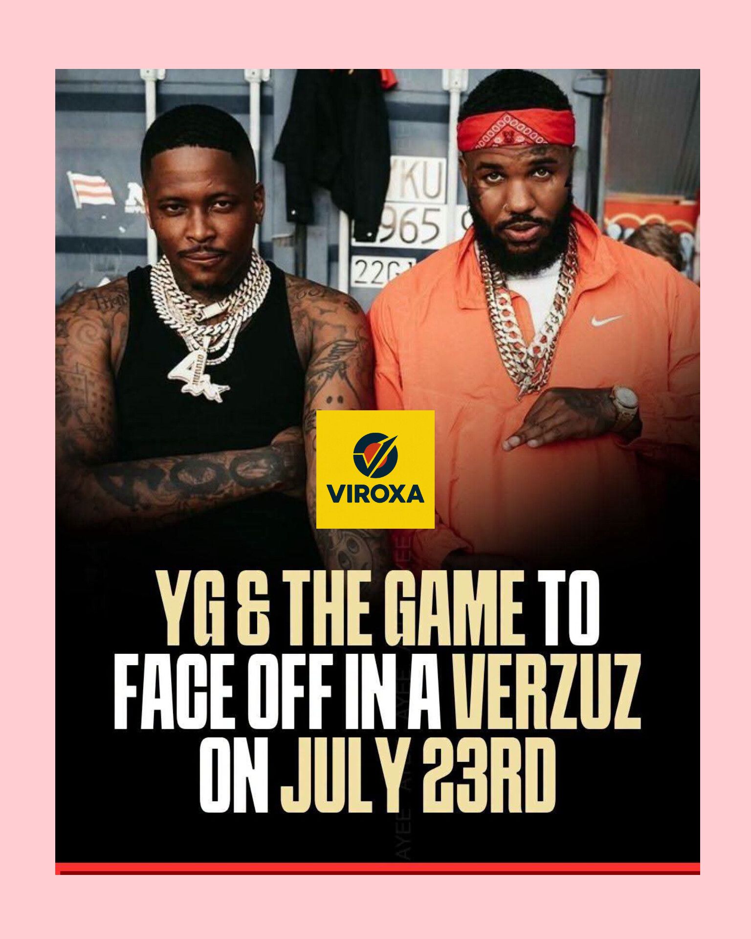 Rappers The Game and YG are set to go head-to-head and showcase