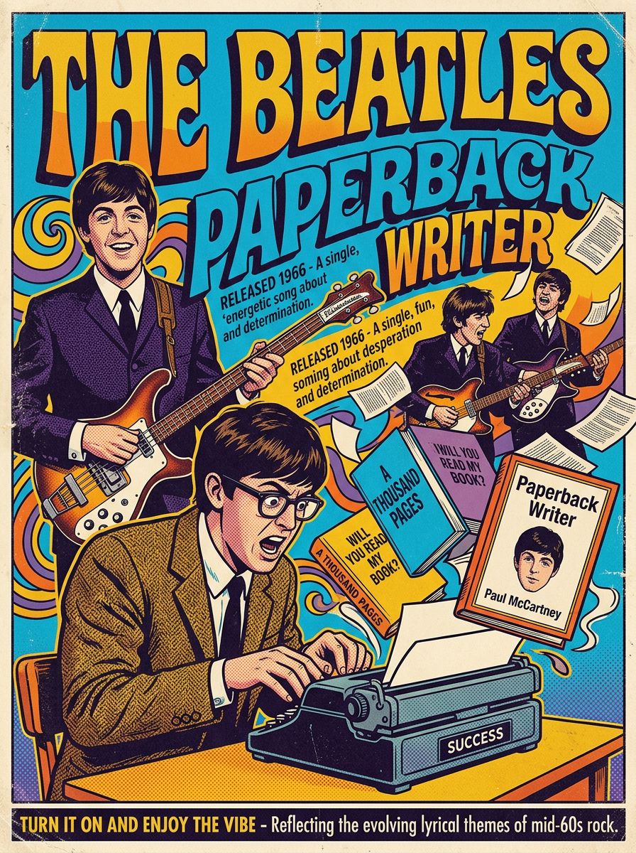 Paperback Writer (The Beatles Cover) - Blossoms in Isolation!